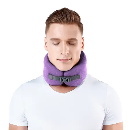 Poduszka podróżna Easy NAP lawendowa L